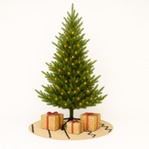 Árvore de Natal 2,10m de Altura - 1.286 Galhos - com luzes LED