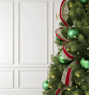 Conjunto Verde de Bolas de Natal em Vidro (24 peças)