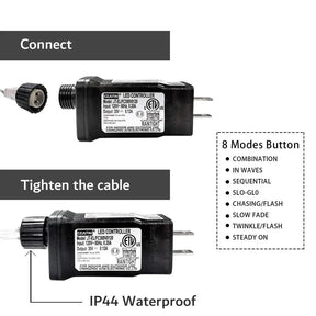 Luzes de Fadas Natalinas IP65 - Encanto e Magia em 50m