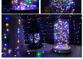 Luzes de Fadas Natalinas à Prova d'Água – Encanto e Magia