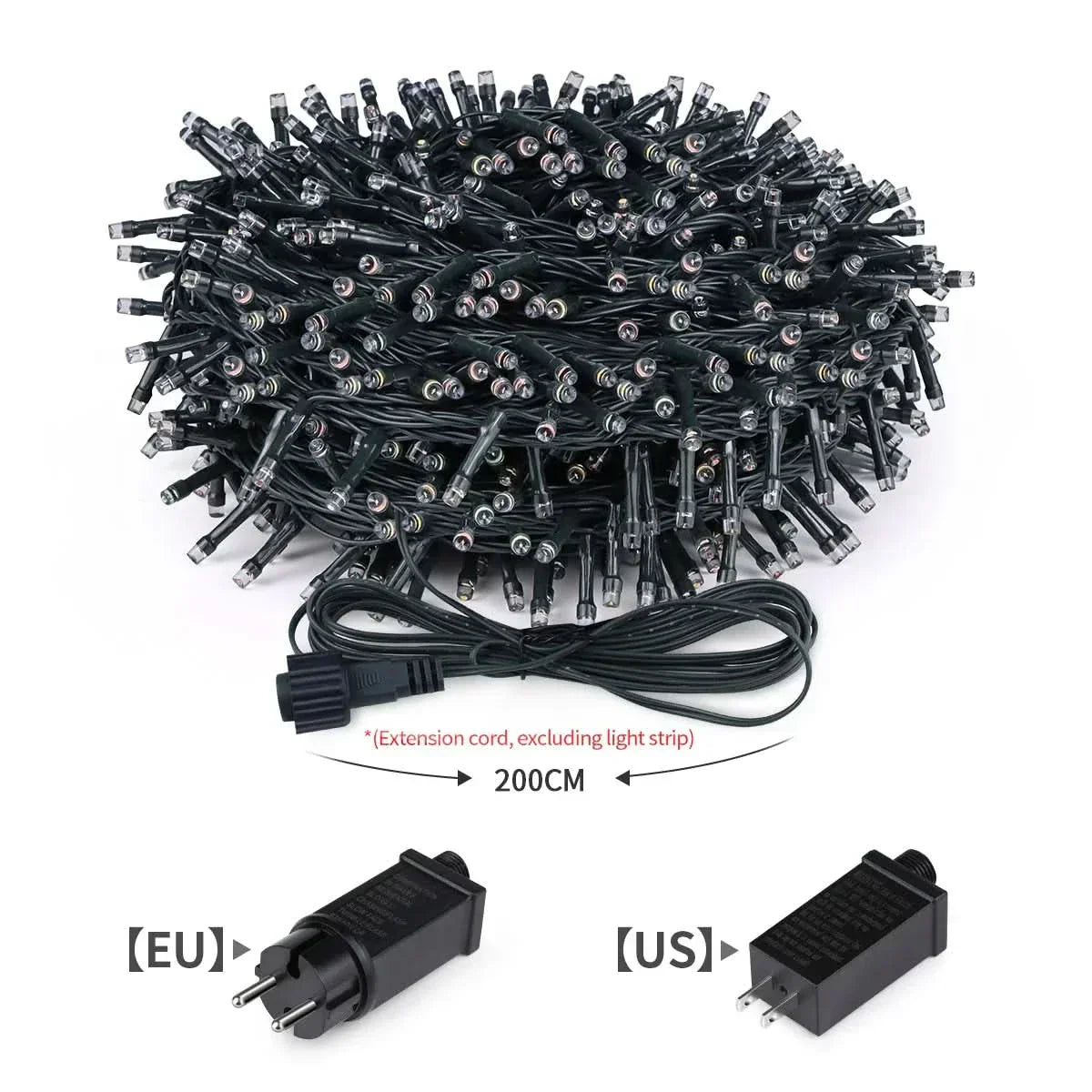 Luzes de Natal LED Impermeáveis - Encanto e Magia