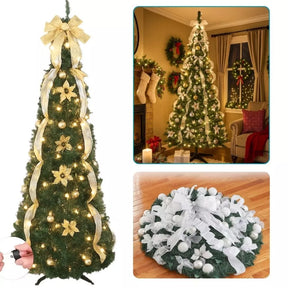 Árvore de Natal Retrátil - Montagem 1 Minuto