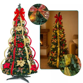 Árvore de Natal Retrátil - Montagem 1 Minuto